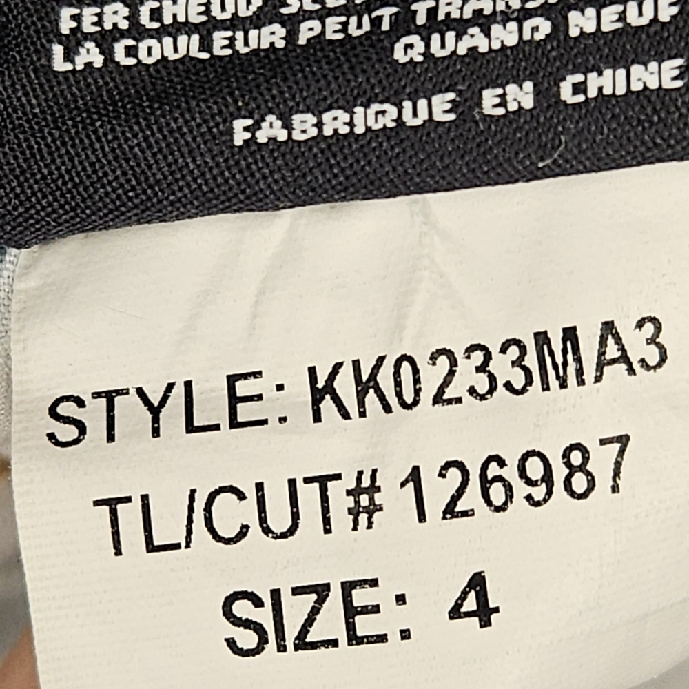 Kut from the Kloth Connie High-Low Distressed Denim Skirt - Picture 7 of 8
